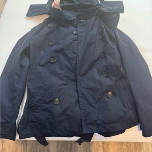 Burberry jacket.
